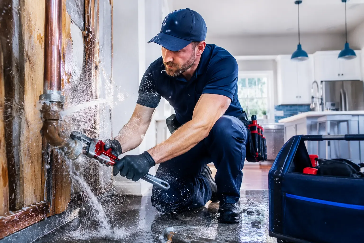 Local emergency pipe repair professionals in Breckenridge, MI